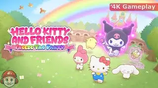 HELLO KITTY AND FRIENDS: FREEZE TAG PARTY 4K Gameplay on Nintendo Switch 2