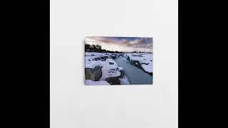 Photoshop Tutorial - How to create canvas picture