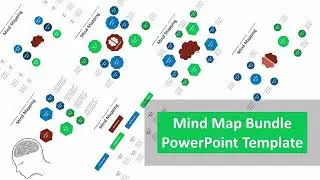 Mind Map Bundle PowerPoint Template | Kridha Graphics