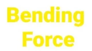 Bending Force In Sheet Metal
