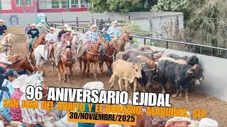 🎥2️⃣96 Aniversario de Fundación San José Del Corito y el El Durazno, Alaquines, SLP 30/Nov/2025