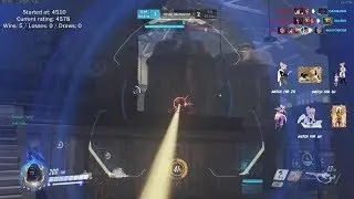 Overwatch Ana God mL7 Switching To Ana And Destroying Enemy Team