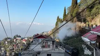 North East Bike Ride Day 2 - Kangchenjunga view from Darjeeling