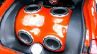 Spinning speaker enclosure JL Audio
