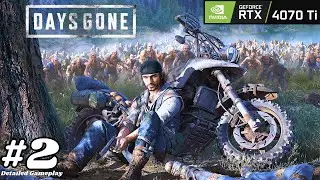 Days Gone | #2 | RTX 4070Ti | Detailed Gameplay | Jak B Gaming |||
