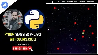 Turtle Game in Python | Python Semester Project | Semester Project with Source Code | Syed Sammar 12