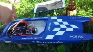 катер радиоуправляемый ACE RC Санкт - Петербург, муринский ручей
