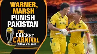 WORLD CUP LIVE: David Warner smacks 163, Can Pakistan chase Australia's mammoth target? | AUS vs PAK