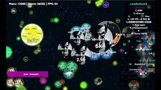 AGAR.IO TOP MOMENTS GAMES FFA [RUSSIA, TURKEY, EUROPE, OCEANIA, USA]
