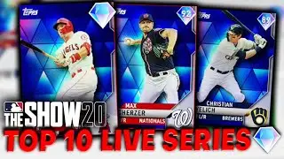 MLB The Show 20 Top 10 Live Series Diamonds in Diamond Dynasty