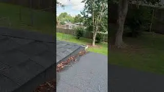 Improper flashing between rolled roofing and side wall