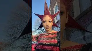 Who wants tutorial ❤️👹✂️ #liberty #libertyspikes #punkhair