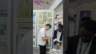 SAUDI INFRASTRUCTURE EXPO&mdash;&mdash;Sunframe Special Facade Customized