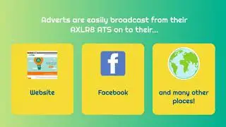 AXLR8 ATS links to Indeed - explainer animation