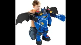 Batman Robot Playset Batbot Xtreme Fisher Price Imaginext DC