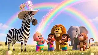 Zebra&rsquo;s Magical Hat Show 🎩🦓 Fun Imagination Song for Kids | Magical Playtime Rhyme
