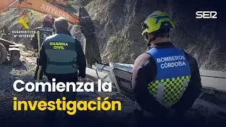 Arranca la investigación en la zona cero del ACCIDENTE DE ADAMUZ