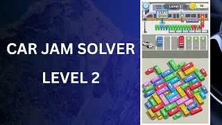 Car Jam solver game || Level 2 #gamebuzz #games #puzzle game 