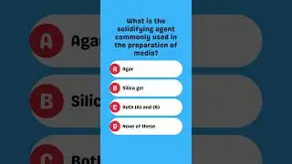 What is the solidifying agent commonly used in the preparation of media?