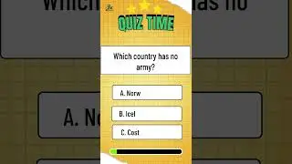 Which Country Has No Army? 🕊️🌍 | Peaceful Nations Quiz by ZK Learning  #shorts  #zklearning