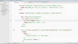 039 Adding Markup to a Theme   Part 1