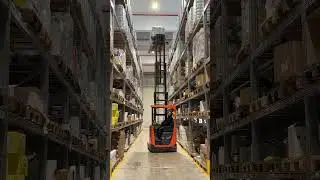 How to utilise TOYOTA BT REFLEX RRE200 forklift #everyone #bravo #europe #viralvideo #freepalestine