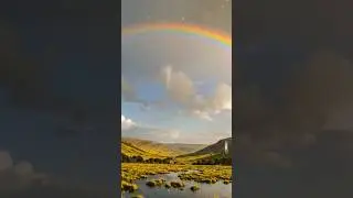 How Rainbows Appear 🌈✨#Rainbow #ScienceFacts #NatureShorts #WeatherPhenomenon #HowRainbowsForm