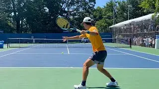 Shang Juncheng - Court Level Practice (Citi Open)