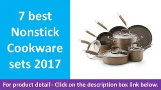 7 best Nonstick Cookware sets 2017 |  cookware sets  Reviews