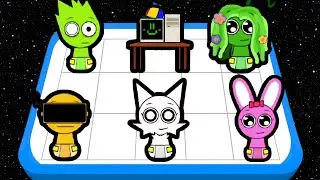 Merge Baby Sprunki (Part-3) - Sprunki - Evolution Mod, Gameplay 