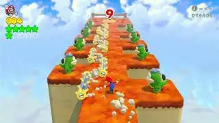 Super Mario 3D World Welt 4-Rätselhaus Raserei im Rätselhaus