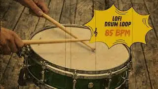 Free Drum Loop - LoFi 85 bpm