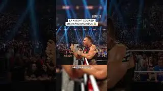 LA Knight came out hot on the mic but Bron Breakker was ready with a comeback 😂 #WWEonNetflix