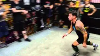 Rolls at Pro Wrestling School