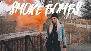 SMOKE BOMBS (Sony a6500 + Zhiyun Crane V2 Cinematic Test)