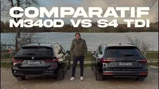 BMW M340d Touring VS AUDI S4 Avant diesel ⛽️ : Le comparatif