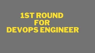 APT First Roud  Devops Engineer