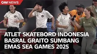 Indonesian Skateboarder Basral Graito Wins Gold Medal at the 2025 SEA Games