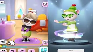 My Talking Angela LEVEL 20 VS  LEVEL 40 Gameplay