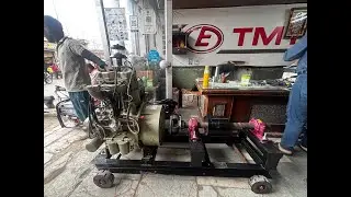 EICHER 26 HP ENGINE DOUBLE CYLINDER WITH PLUMMER BLOCK SYSTEM FOR AATA CHAKKI AND OIL EXPELLER