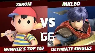 Glitch 6 SSBU - Xerom (Ness) VS FOX MVG | MKLeo (Ike) Smash Ultimate Winner's Top 128
