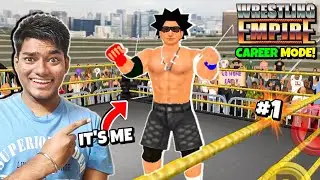 I Create Myself In 'WRESTLING EMPIRE' Career Mode #1