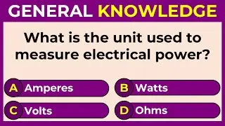 General Knowledge Question | Can You Score 30 Out of 35 in This Quiz?