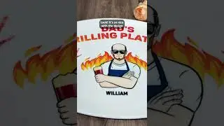 Daddy's Grilling Platter | Gift For Dad, Father, Grandfather, Grandpa | Personalized Plate