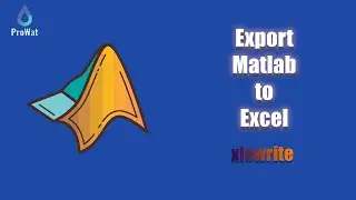 How to export matlab data to excel? (xlswrite) (Persian subtitle)