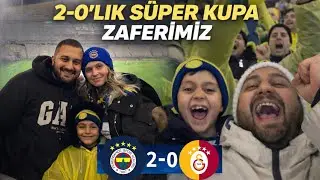 💛💙 Ailece Tribünde! İstanbul’da Süper Kupa finalinde 2–0’lık Zafer 🏆