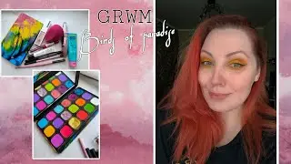 Собирайся со мной 🌻🌻🌻Get ready with me. Makeup revolution Birds of paradise. Sunflower makeup.