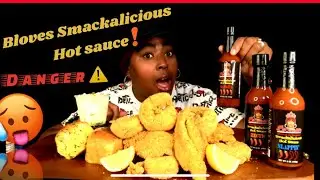 Smackalicious Hot sauce review! @Bloveslife #BFFfamily #mukbang #bloveslife #bloveslifesauce #review