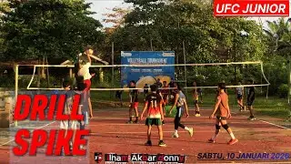UFC JUNIOR DRILL SPIKE | UFC VOLLEYBALL BENGKULU | SABTU, 10 JANUARI 2026