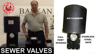 Sewer Gate Valve Prevents Basement Flooding